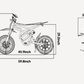GT54 Electric Mini Bike - Zappscycles